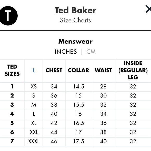 Men’s Ted Baker Polo size 4 (L) - Picture 12 of 12
